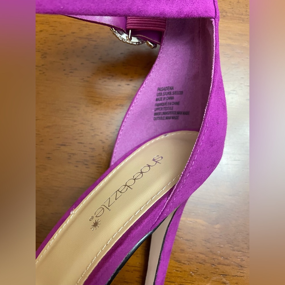 NEW SHOE DAZZLE Magenta Hills 8.5 - Picture 8 of 11